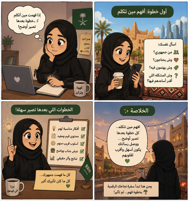 قراراتك التسويقية تائهة؟ — السبب إنك ما تعرف جمهورك