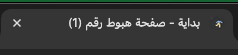 تغير عنوان صفحة الهبوط