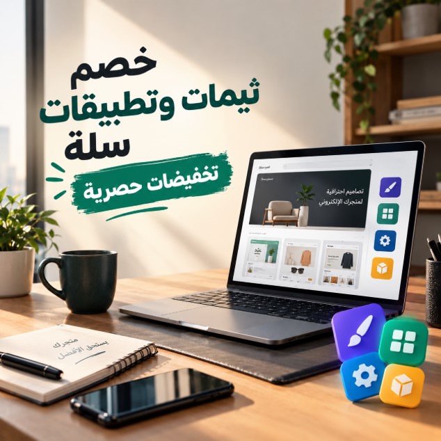 اكواد خصم ثيمات وتطبيقات سلة - تخيفضات حصرية