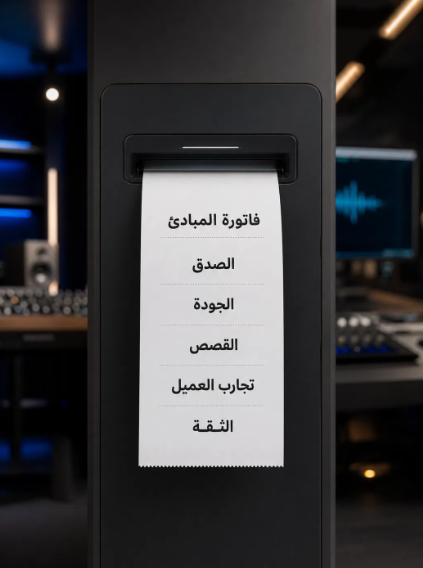 قبل ما تبني براند — اقرأ هذي الفاتورة