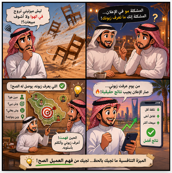 التميز هو اللي يخليك رقم واحد — مو الخصومات